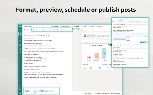 AuthoredUp: Alat LinkedIn Terbaik untuk Kreator Konten – Unduh Gratis - Screenshot 2