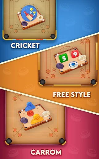Download Carrom Cricket: Disc Pool Game – Main Carrom Seru Online - Screenshot 7