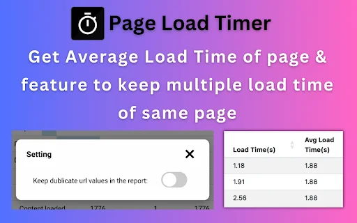 Download Page Load Timer Terbaru – Monitor Kecepatan Website - Screenshot 4