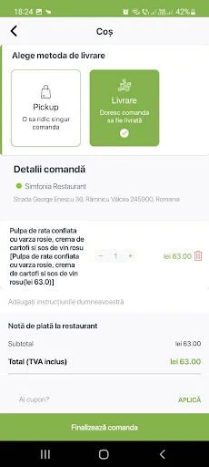 Download Foodify.ro Terbaru – Aplikasi Pesan Antar Makanan Praktis - Screenshot 5