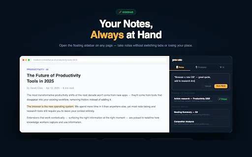 Download Pronoto Terbaru – AI Note Taker & Teleprompter Gratis - Screenshot 5