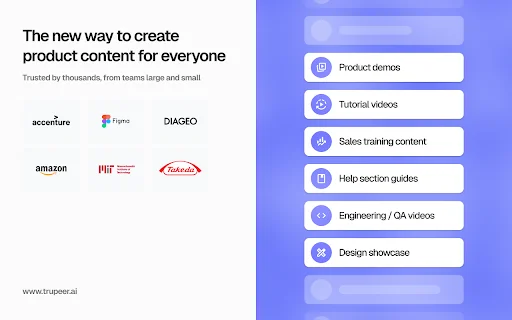 Trupeer AI Screen Recorder: Rekam, Edit & Buat Video Profesional - Screenshot 5