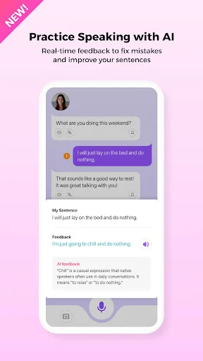 Download Cake: Belajar Bahasa Inggris & Korea Gratis Terbaru - Screenshot 3