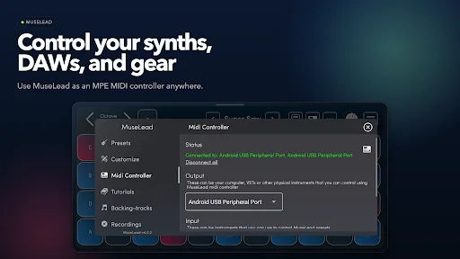 Download MuseLead Synthesizer Terbaru – Synth MPE & MIDI - Screenshot 3