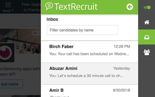 Download TextRecruit Extension Terbaru – Kirim Pesan Rekrutmen - Screenshot 3