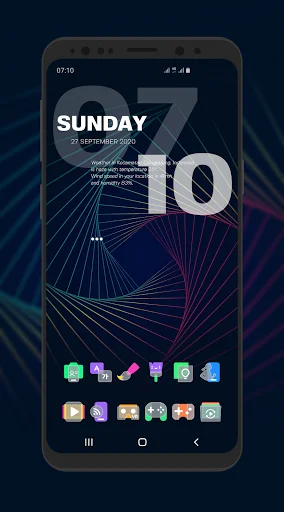Download Bluric Icon Pack Terbaru – Tampilan Kaca Beku Estetik - Screenshot 8