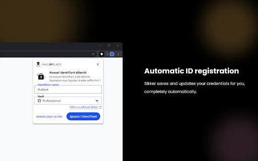 Unduh Sikker Mailinblack Terbaru – Pengelola Kata Sandi Aman - Screenshot 3