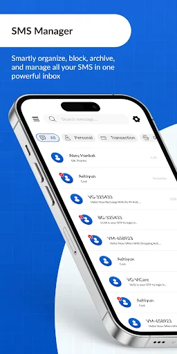 Download Messages – SMS & Chat Manager Terbaru – Aplikasi SMS Aman - Screenshot 2