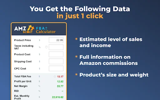 Download Amazon FBA Calculator Gratis – Estimasi Profit Cepat - Screenshot 2