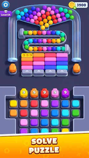 Download Color Beads Drop Terbaru – Game Puzzle Warna Seru - Screenshot 4