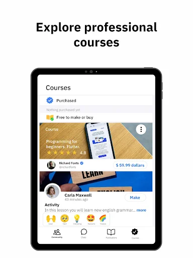 Download Edhomy Platform Terbaru – Belajar Bahasa dengan Pengajar - Screenshot 8