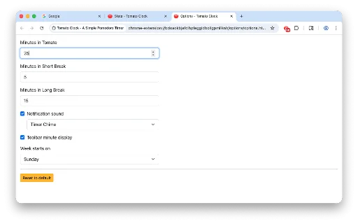 Tomato Clock: Timer Pomodoro Sederhana untuk Produktivitas - Screenshot 3