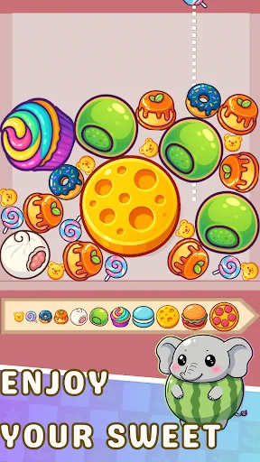 Download Fruit Drop Satisfy-Juicy Merge Terbaru – Game Puzzle Seru - Screenshot 6
