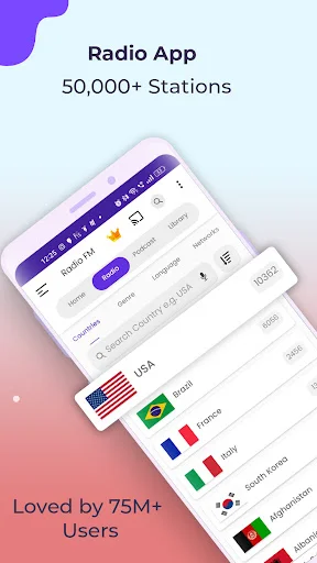Download Radio FM Terbaru – Streaming Radio Dunia Gratis - Screenshot 1