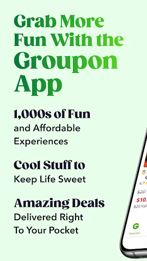 Download Groupon Terbaru – Diskon Hemat Hingga 70% Setiap Hari - Screenshot 1
