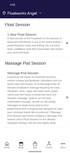 Download Floatworks Floating Therapy – Booking Sesi Relaksasi - Screenshot 2