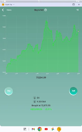 Download Crypto Tap Terbaru – Simulasi Trading Bitcoin Seru - Screenshot 10