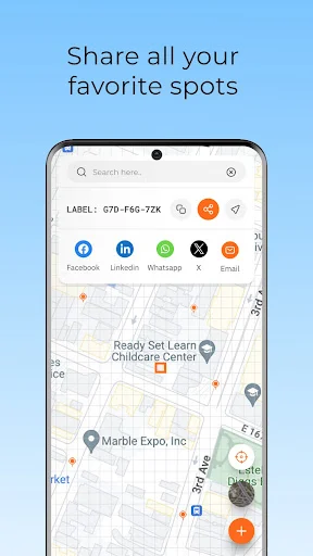Download LANDCODE Terbaru – Navigasi & Berbagi Lokasi Akurat - Screenshot 6