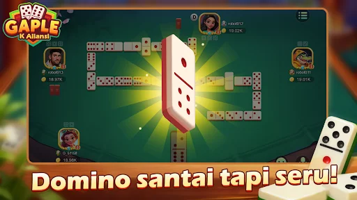 Download K Aliansi Gaple–Domino Online Terbaru – Main Game Kartu Seru - Screenshot 3
