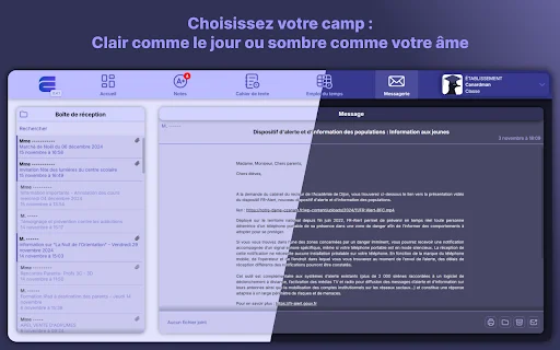 Download Ecole Directe Plus Unblock Terbaru – Akses API Gratis - Screenshot 4