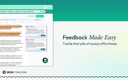 Brisk Teaching: Asisten AI Guru Terbaik untuk Produktivitas - Screenshot 4