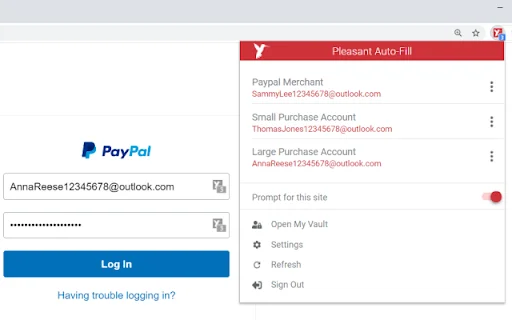 Download Pleasant Password Server Auto-Filler – Kelola Password - Screenshot 2