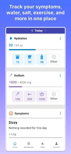 Download POTSie Terbaru – Kelola Gejala POTS Anda dengan Mudah - Screenshot 1