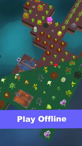 Download Bloom & Cinder: Merge Garden Terbaru – Game Santai Offline - Screenshot 4