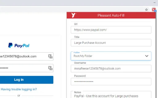 Download Pleasant Password Server Auto-Filler – Kelola Password - Screenshot 1