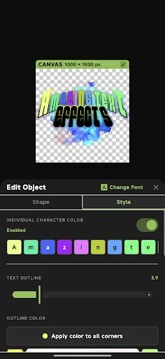 Download xCanvas 2 – AI Fonts Lettering Terbaru – Desain Gratis - Screenshot 6