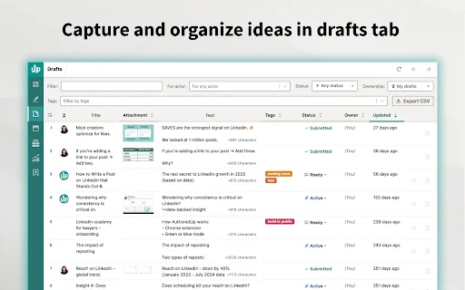 AuthoredUp: Alat LinkedIn Terbaik untuk Kreator Konten – Unduh Gratis - Screenshot 4