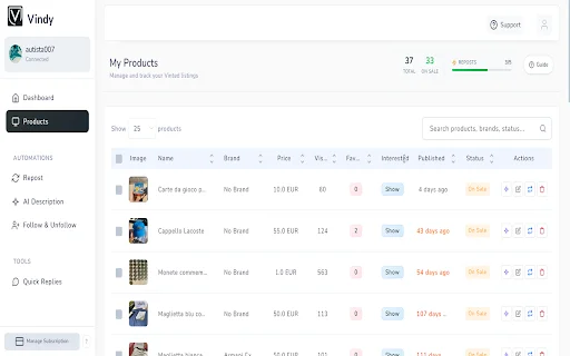 Download Vindy Vinted Terbaru – Optimasi Penjualan Anda Gratis - Screenshot 3