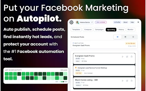 Group Posting PRO: Auto Poster Facebook Terbaik & Aman - Screenshot 1