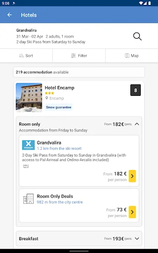 Unduh Esquiades.com – Paket Ski & Hotel Terbaik di Eropa - Screenshot 10