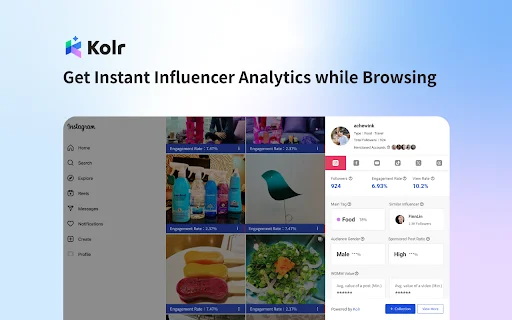 Download Kolr Extension Terbaru – Analisis Influencer AI Gratis - Screenshot 1