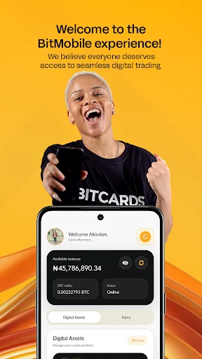 Download BitMobile Terbaru – Trading Bitcoin & Giftcard Aman - Screenshot 1
