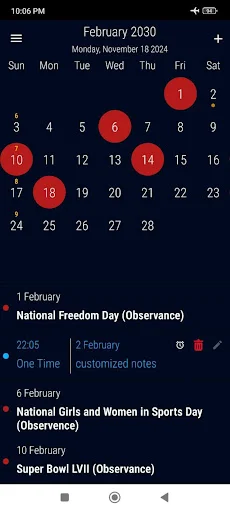 Download US Calendar 2026 Terbaru – Kalender & Pengingat Gratis - Screenshot 21