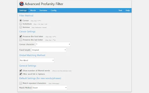 Download Advanced Profanity Filter – Blokir Kata Kasar Gratis - Screenshot 1