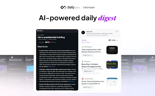 Download daily.dev Terbaru – Feed Berita Developer Terlengkap - Screenshot 3
