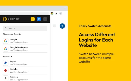 Unduh Keeper Password Manager Terbaru – Kelola Kata Sandi Aman - Screenshot 4