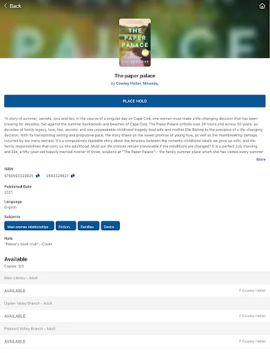 Download Weber County Library Terbaru – Akses Buku Gratis - Screenshot 13
