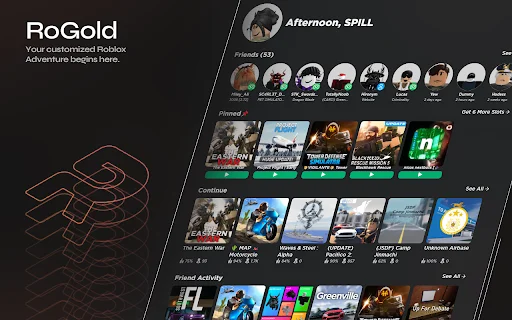 Download RoGold Terbaru – Tingkatkan Pengalaman Bermain Roblox - Screenshot 1