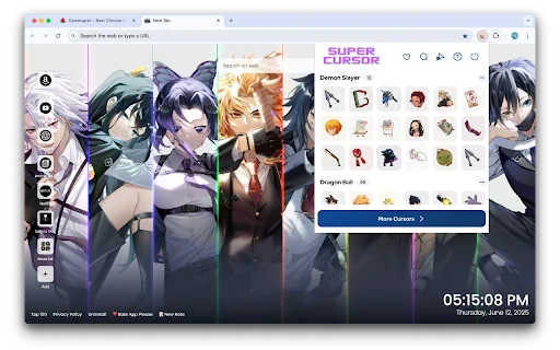 Download Anime Cursor Chrome – Kustomisasi Kursor Anime Keren - Screenshot 3