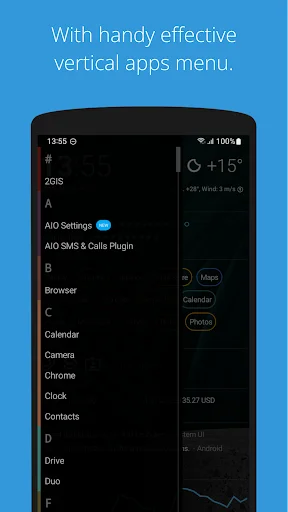Download AIO Launcher Terbaru – Tampilan Home Screen Efisien - Screenshot 4