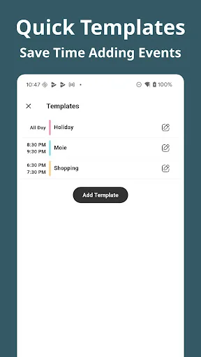 Download Simple Calendar: Clean&Minimal Terbaru – Jadwal Mudah - Screenshot 3