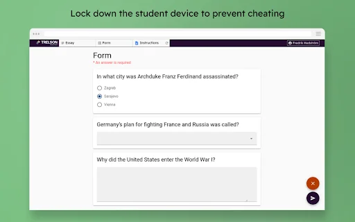 Download Trelson Browser Lockdown Terbaru – Ujian Aman & Efektif - Screenshot 2