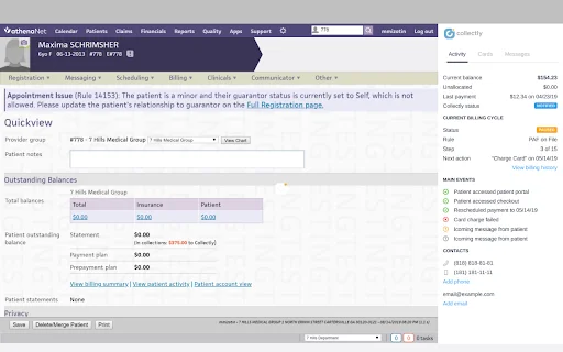 Unduh Ekstensi Collectly Terbaru – Kelola EHR & A/R Pasien - Screenshot 1