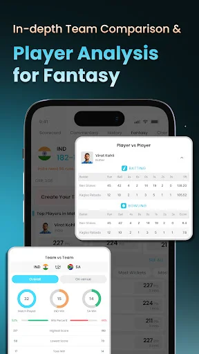 Download Cricket LineX Terbaru – Skor Live & Berita Kriket Cepat - Screenshot 4