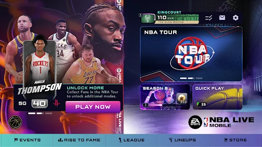 Download EA SPORTS™ NBA LIVE Mobile Terbaru – Game Basket Terbaik - Screenshot 5