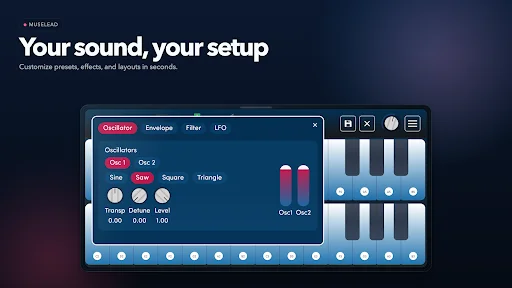 Download MuseLead Synthesizer Terbaru – Synth MPE & MIDI - Screenshot 4